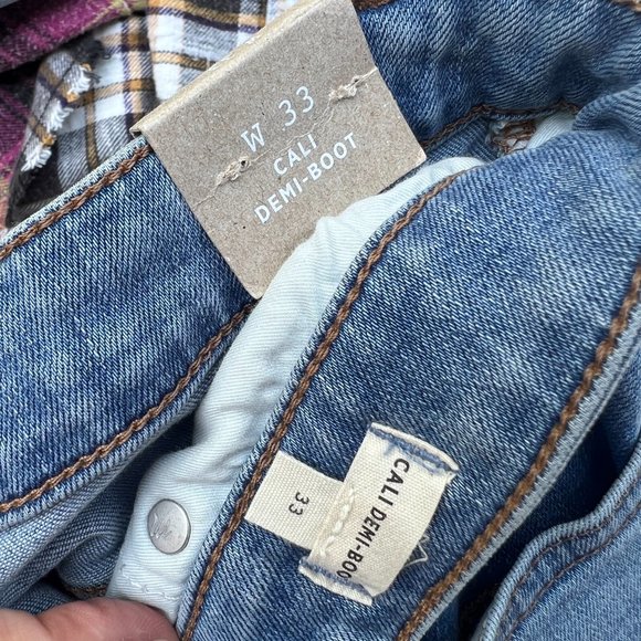 NWT Madewell Cali Demi Boot in Bromfield Wash Size 33 - Picture 7 of 9